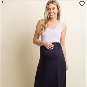 Pinkblush colorblock maxi Medium